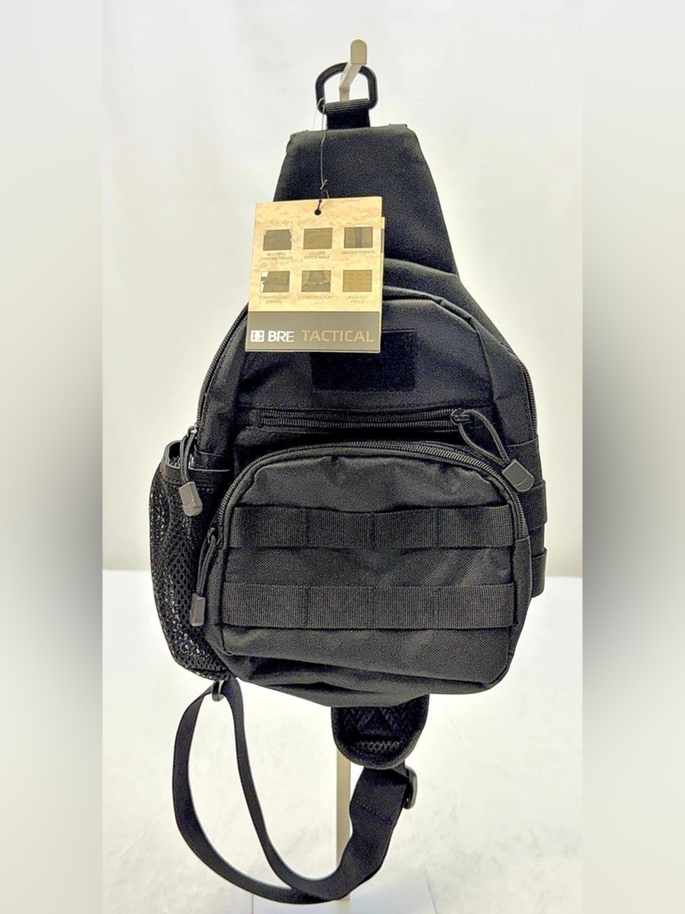 Bre Tactical Outdoor Sling Bag Black NWT